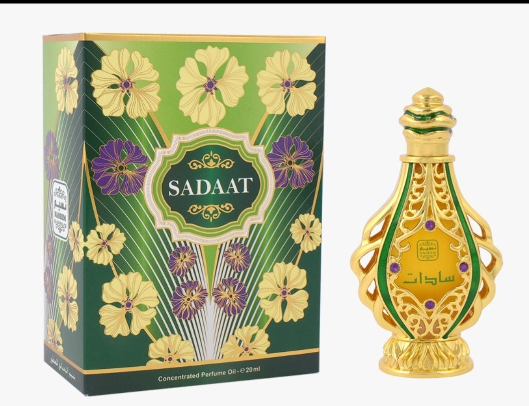 SADAAT Dubai Perfume Oil – Alcohol Free Concentrated Fragrance Roll On