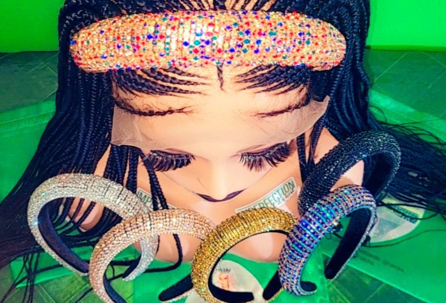 Bling Rhinestone Headband | Glam Hair Accessory