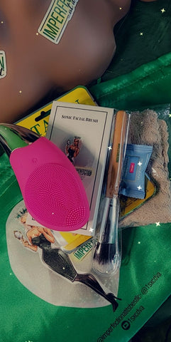 Silicone Facial Massage Brush 5 Speed