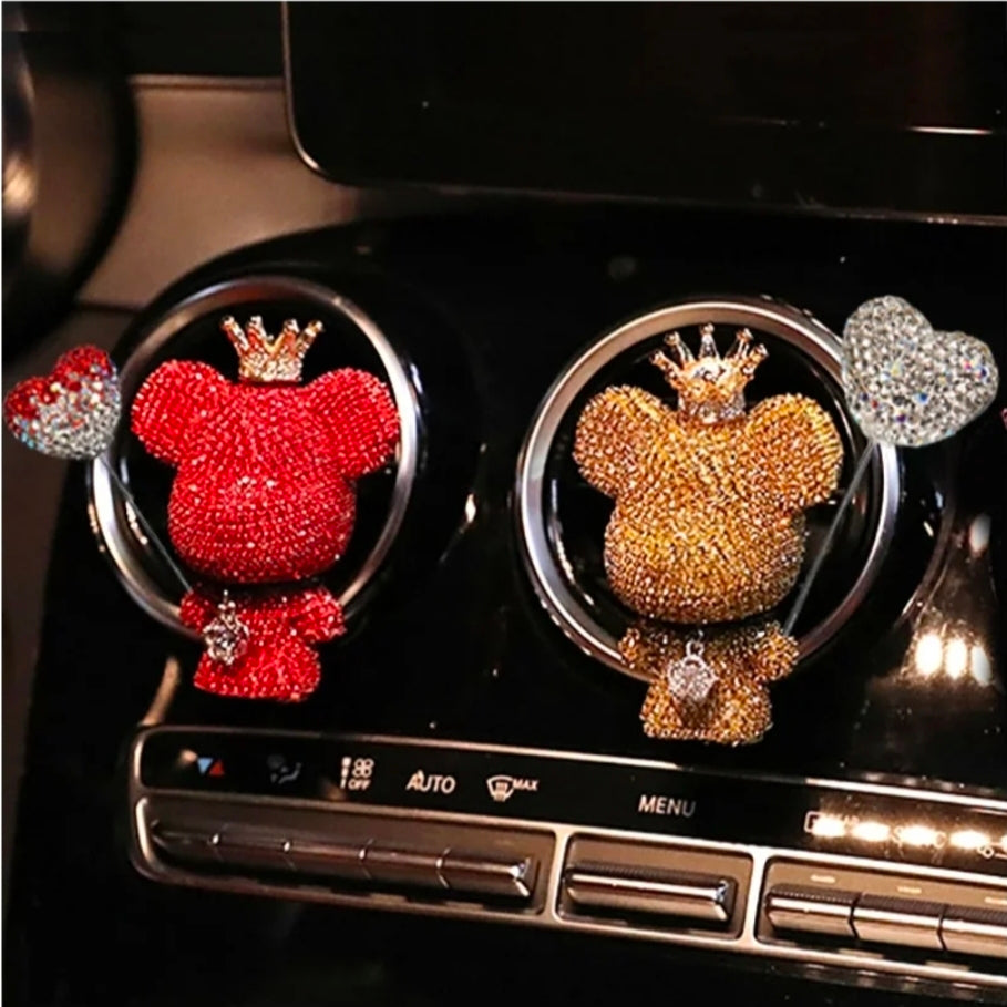 Imperfection At Its Best Bear Love Clip-On Car Freshener