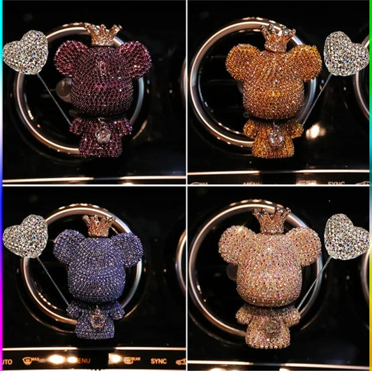 Imperfection At Its Best Bear Love Clip-On Car Freshener
