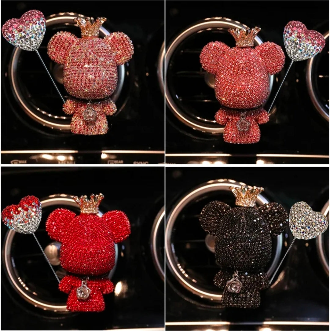 Imperfection At Its Best Bear Love Clip-On Car Freshener