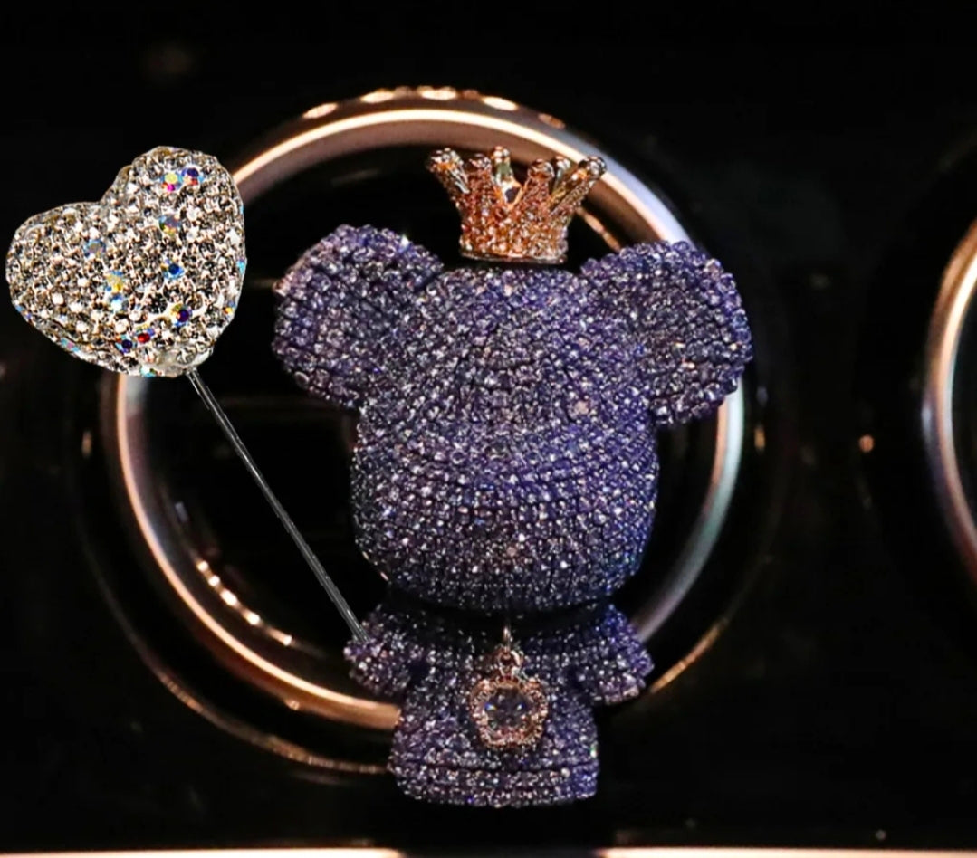 Imperfection At Its Best Bear Love Clip-On Car Freshener