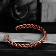 Imperfection At its Best-Copper Chain Bracelet