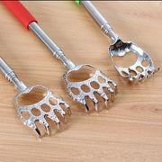 Imperfection At Its Best-Bear Claw Back Scratcher Extendable, Metal with Rubber Handled