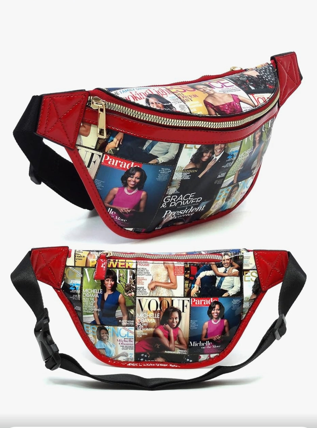 Michelle Obama Fanny Pack Belt Bag
