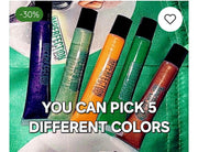 Wholesale Lip Gloss-5 piece set- Queen's Fat Squeeze Tube