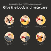 Imperfection At Its Best-Power In Your Palm: Mini Massager Gun With 6 different Speeds