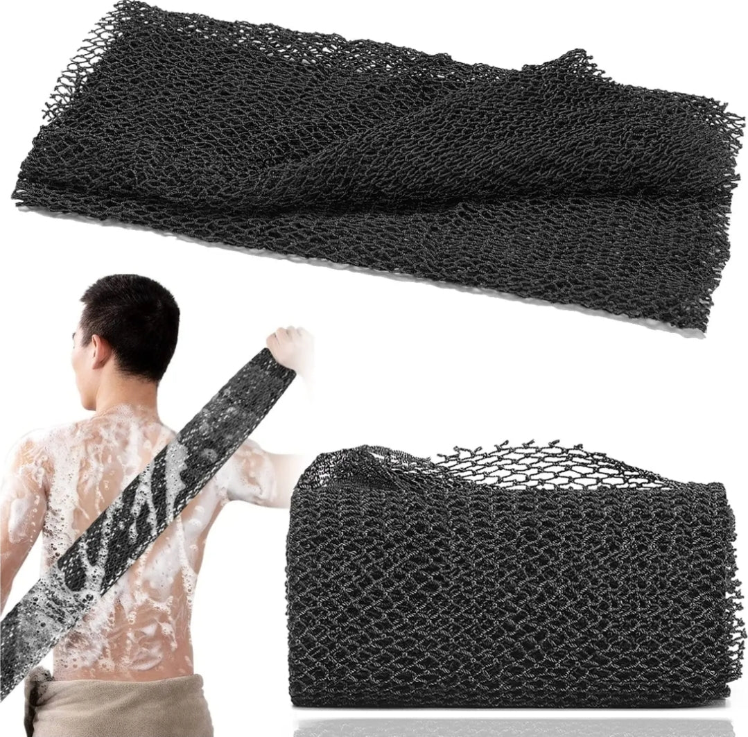 African Net Sponge – Authentic Exfoliating Mesh Bath Body Scrubber