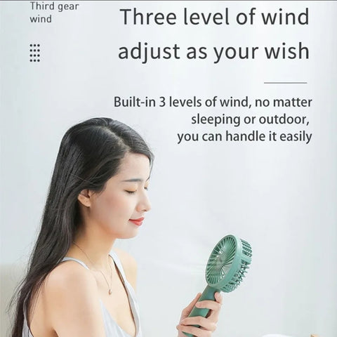 Imperfection At Its Best-Multi Function Portable Fan