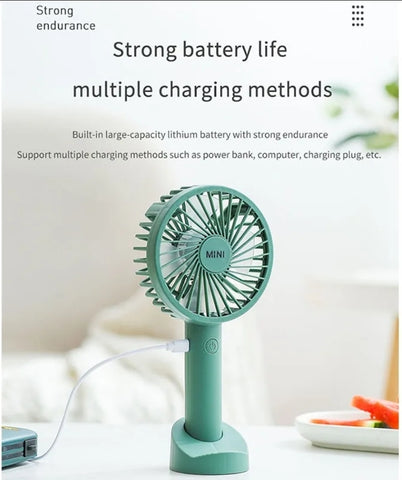 Imperfection At Its Best-Multi Function Portable Fan