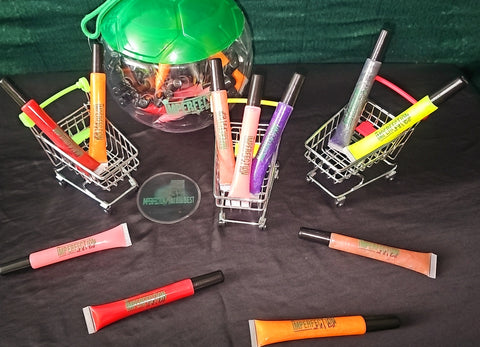 Wholesale Lip Gloss- 3 piece set- Queen's Skinny Squeeze Tube
