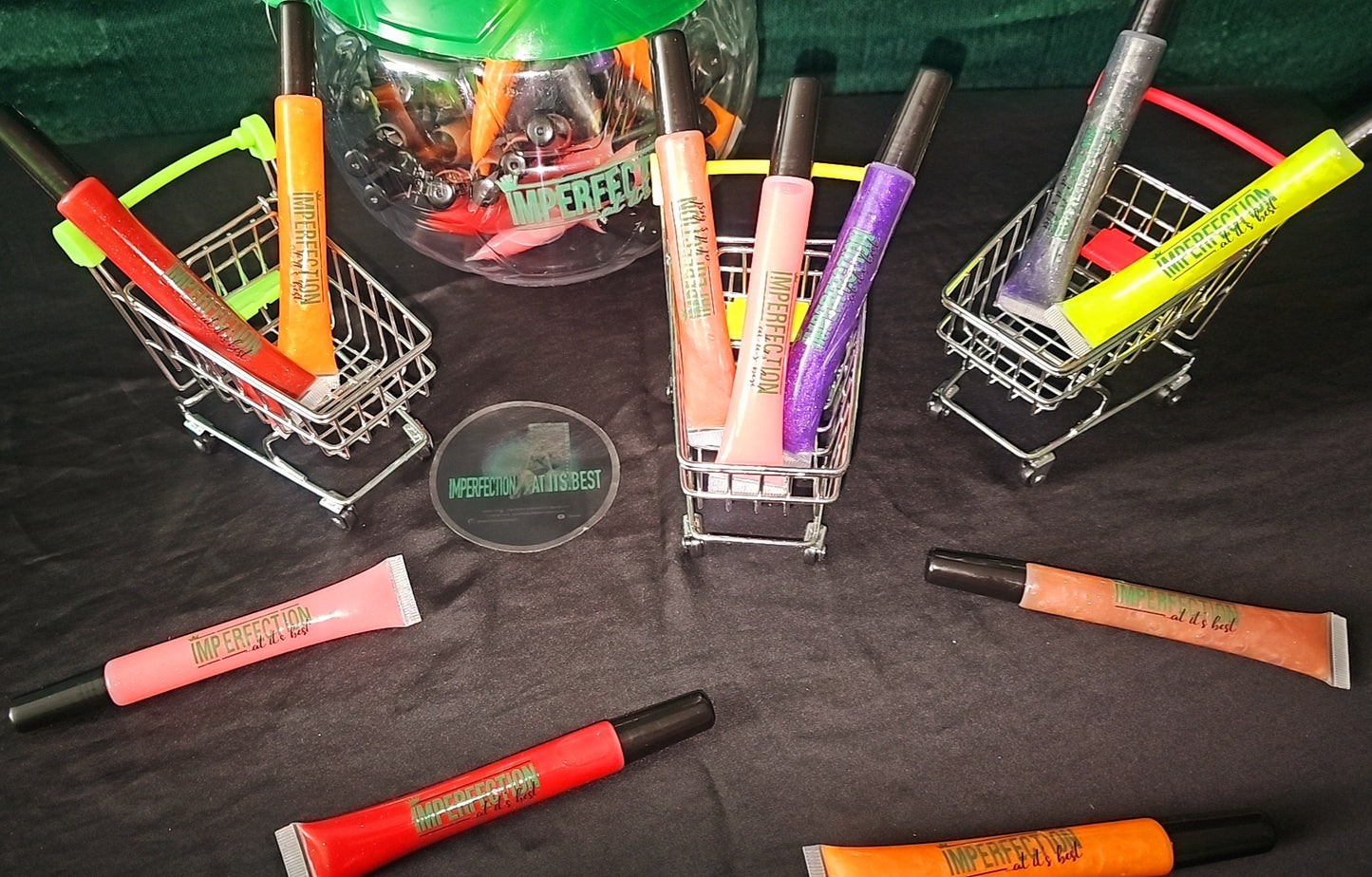 Wholesale 3 piece Lip Gloss Set- Skinny Squeeze Tube